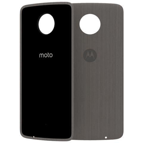 Lenovo ASMCAPSLOKEU 5.5" Cover Argento, Legno custodia per cellulare - Foto 1