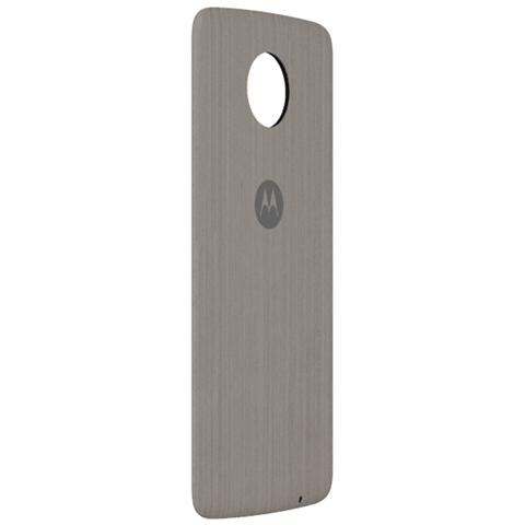 Lenovo ASMCAPSLOKEU 5.5" Cover Argento, Legno custodia per cellulare - Foto 6