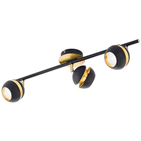 Eglo Faretto Soffitto Acciaio Bianco-Cromo GU10 | Illuminazione Interni