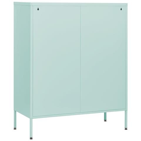Cassettiera Menta 80x35x101,5 cm in Acciaio - Foto 2