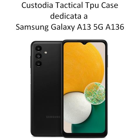 Custodia Originale Tpu Cover Case Per Samsung Galaxy A13 5g A136 Trasparente - Foto 2
