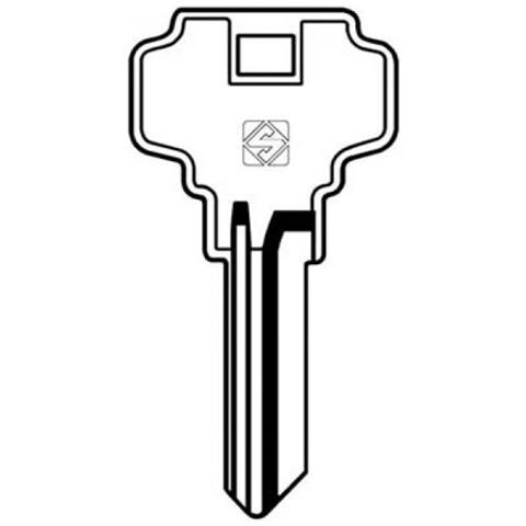 Chiave Piatta Dexter Dx1 Ottone Nichelato X 5 Pz - Foto 1