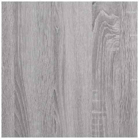 Comodino Grigio Sonoma 30x60x60 Cm In Legno Multistrato - Foto 9
