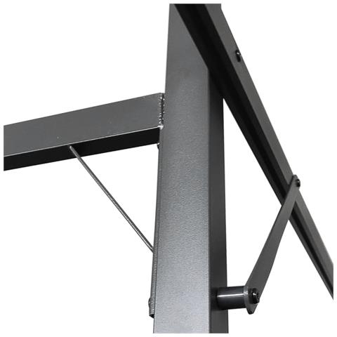 Pergola Con Tetto Retrattile Crema 589x292x230 Cm - Foto 2