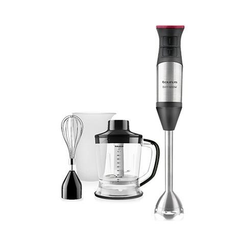 Taurus Frullatore manuale Bapi 850 Inox 850W, 20 velocità + funzione
