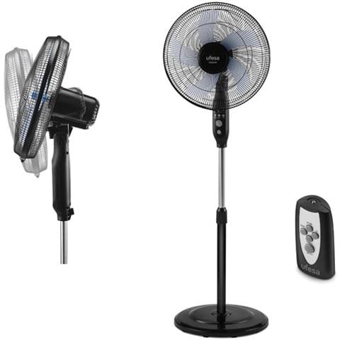 Ventilatore A Piantana Ufesa Dakota Nero 50 W - Foto 1
