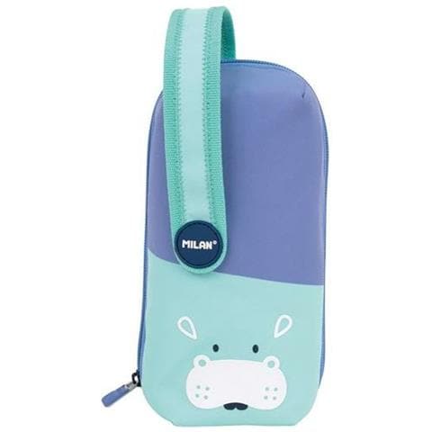 Astuccio Scuola Animals Azzurro 22,5 X 11,5 X 11 Cm - Foto 1