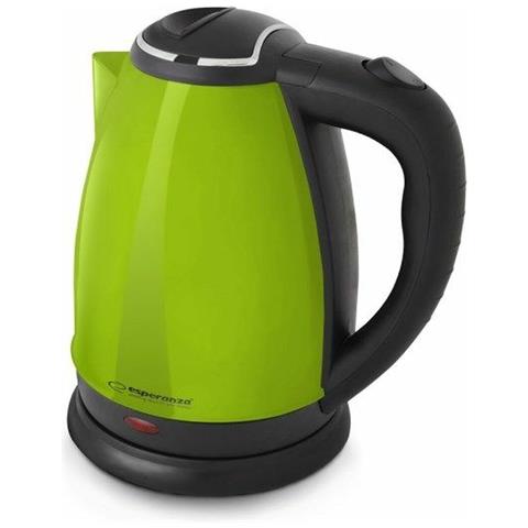 Bollitore Ekk113g Nero Verde Plástico,acero Inoxidable 1800 W 1,8 L - Foto 1