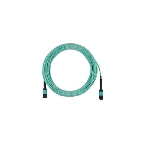Cbl-mpo12-om3-10m-bo Cavo A Fibre Ottiche Mpo Lc /apc Colore Acqua - Foto 1