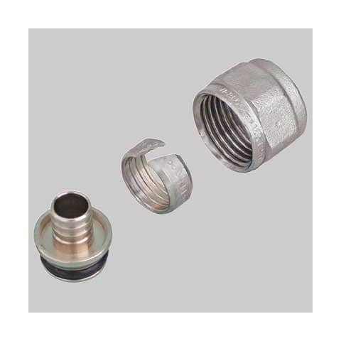 Adattatore Tubo Plastica Con Calotta 15 X 2,5 - Foto 1