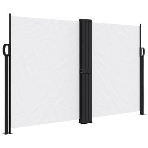 Tenda da Sole Laterale Retrattile Bianca 140x1000 cm - Foto 1