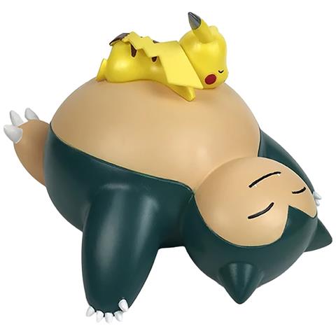 Lampada Led Wireless Snorlax E Pikachu Portatile Funzione Touch Sensor, Multicolore - Foto 1