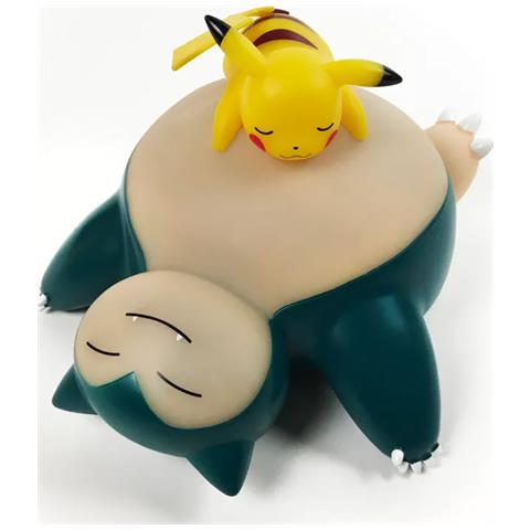 Lampada Led Wireless Snorlax E Pikachu Portatile Funzione Touch Sensor, Multicolore - Foto 2
