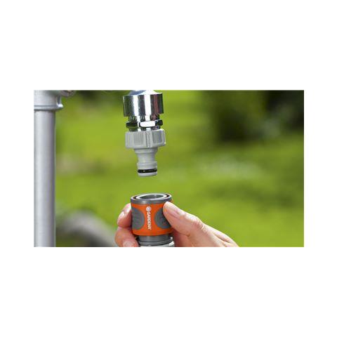 18298-20 raccordo e adattatore per tubo Connettore per pistola / irrigatore Plastica Grigio, Arancione 5 pz - Foto 2