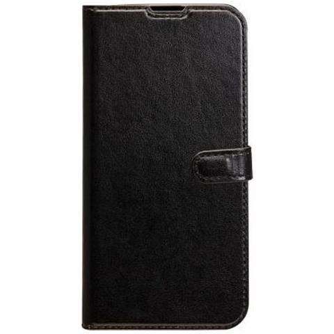 Custodia Per Xiaomi Redmi 9t Folio Wallet Con Linguetta Magnetica, Nero - Foto 1