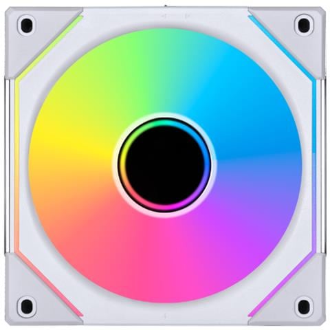 Case per Computer Ventola RGB PWM a 4 pin Colore Bianco - Foto 2