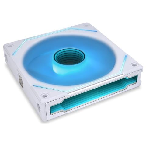 Case per Computer Ventola RGB PWM a 4 pin Colore Bianco - Foto 1