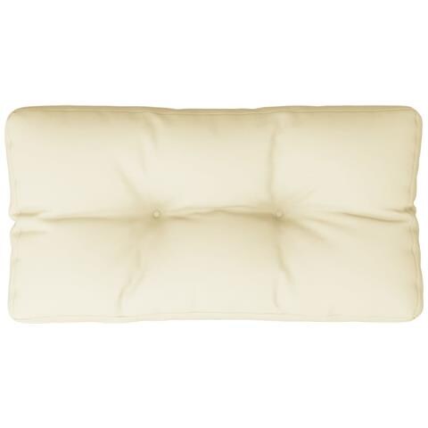 Cuscino Per Pallet Crema 80x40x12 Cm In Tessuto - Foto 2