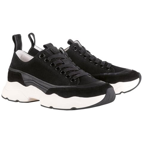 Chelsea Flats Scarpe Basse Tessile Scarpe Donna Nero Eu 40, 3-103430 0100 - Foto 2