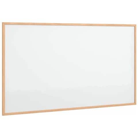 Lavagna Bianca Magnetica Con Cornice In Legno Di Pino 100x55 Cm - Foto 2