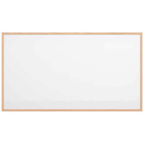 Lavagna Bianca Magnetica Con Cornice In Legno Di Pino 100x55 Cm - Foto 3