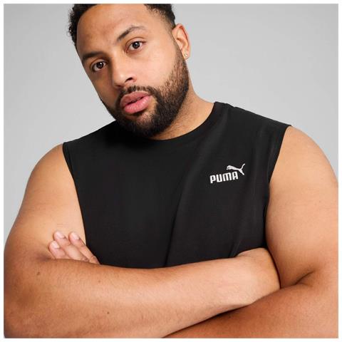 Ess No. 1 Logo Sleeveless Tee 68262601, Uomini, Nero, Xxl - Foto 6