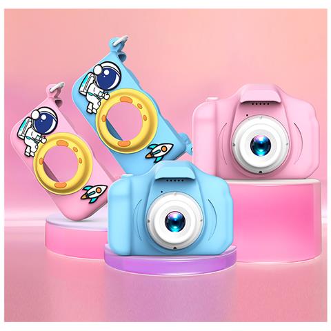 Qualità Hd Astro Macchina Fotografica Digitale A Doppio Obiettivo Per Bambini - Foto 2