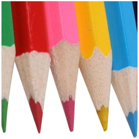 Confezione Da 24 Matite Colorate Assortite Per Bambini, Multicolore - Foto 5