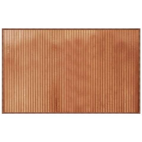 Tappeto Rettangolare Marrone 60x100 cm in Bambù - Foto 1