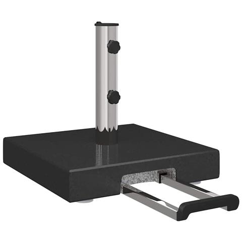 Base per ombrellone Nero 41 x 41 x 37 cm Granito - Foto 1