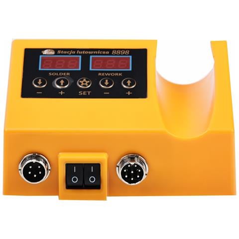 Stazione Saldante 2 In 1 Oh660 - 660w, Display Led, Regolazione Temperatura | Saldatura E Saldatura Plastica - Foto 8