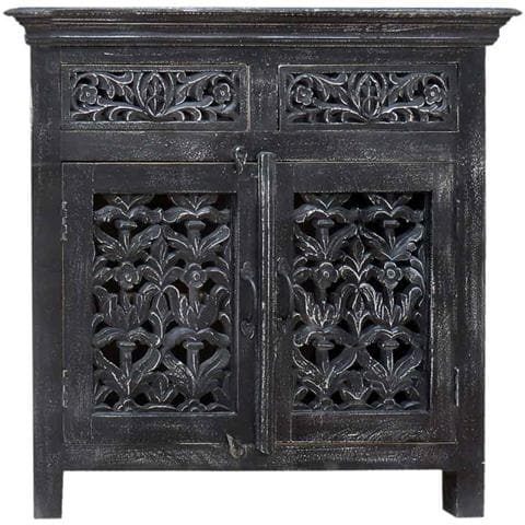 Tavolino Da Ingresso In Legno Artigianale 90x40x90h Cm - Foto 2