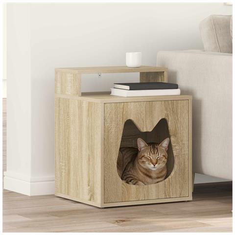 Casa per Gatti Sonoma 42,5 x 40 x 53,5 cm Legno multistrato - Foto 2