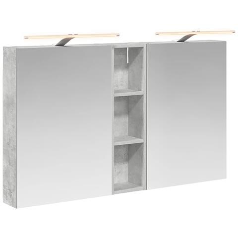 Set di Armadi da Bagno con lo scaffale 3 pcs 120 x 14,5 x 70 cm - Foto 1