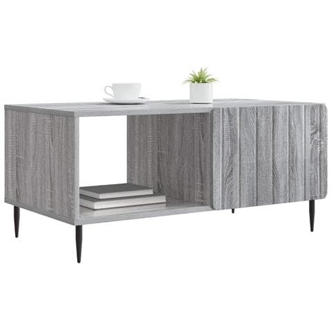 Tavolino da salotto Sonoma grigio 90 x 50 x 40 cm - Foto 2