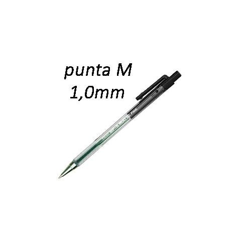 confezione da 12 pezzi - penna sfera scatto bp-s matic nero medio 1.0mm - Foto 1