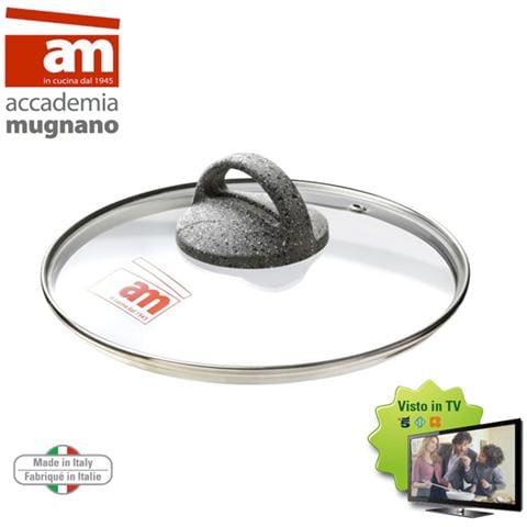 Coperchio in vetro modello Cuore di Pietra diametro 20 cm - Foto 5