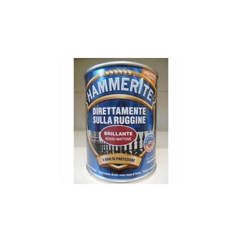 Smalto Antiruggine Liscio Brillante Rosso Mattone 750 Ml - Foto 1
