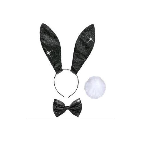 CONIGLIETTA NERA GLITTER set travestim. - Foto 1