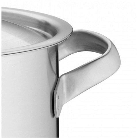 Casseruola con coperchio gourmet plus 24cm acciaio inox 18/10 - Foto 9