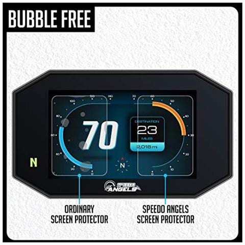 Speedo Angeli Saho192ag Dashboard Della Protezione Dello Schermo Per Honda Cbr650r (2019) 2 X Anabbagliante - Foto 2