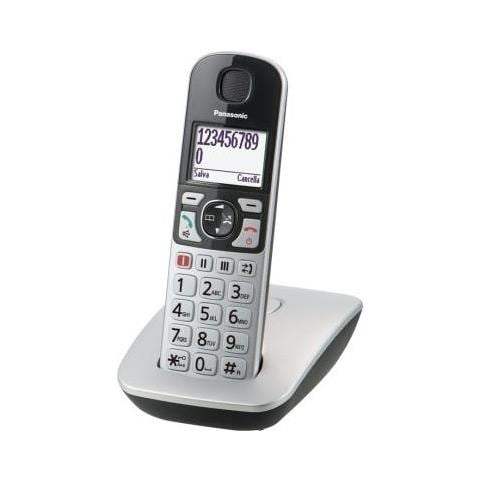 KX-TGE510JTS telefono Telefono DECT Identificatore di chiamata Argento - Foto 1