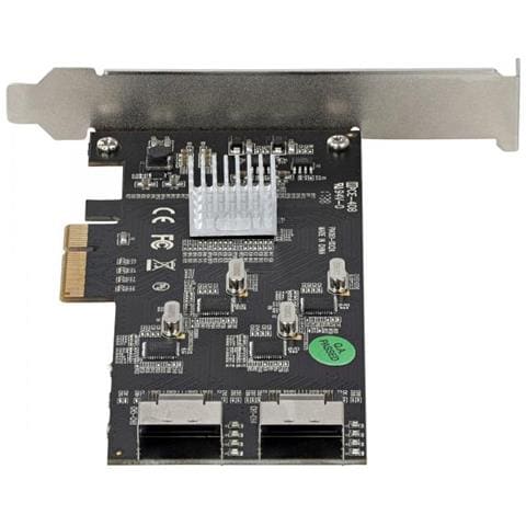 8 Port SATA PCIe Card - PCI Express 6Gbps SATA Expansion - Foto 2