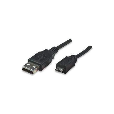 Cavo USB 2.0 A maschio / Micro B maschio 0,5 m - Nero - Foto 2