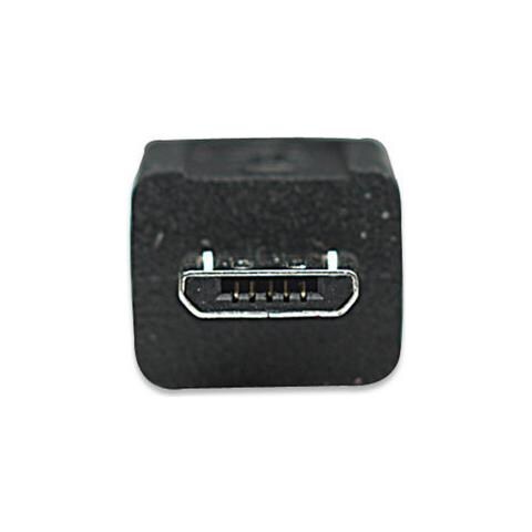 Cavo USB 2.0 A maschio / Micro B maschio 0,5 m - Nero - Foto 1