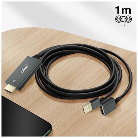 Adattatore Hdmi + 1x Connettore Usb Maschio E 1x Porta Usb Femmina - Foto 10