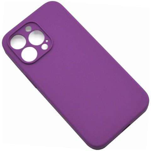 Custodia Tpu Silicone Lite Cover Soft-case Per Apple Iphone 13 Pro Purple - Foto 1