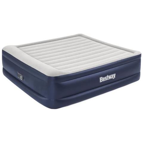 Lettino Gonfiabile - Materasso 2 Posti - 203 X 193 X 56 Cm - Pompa Elettrica Integrata - Foto 1