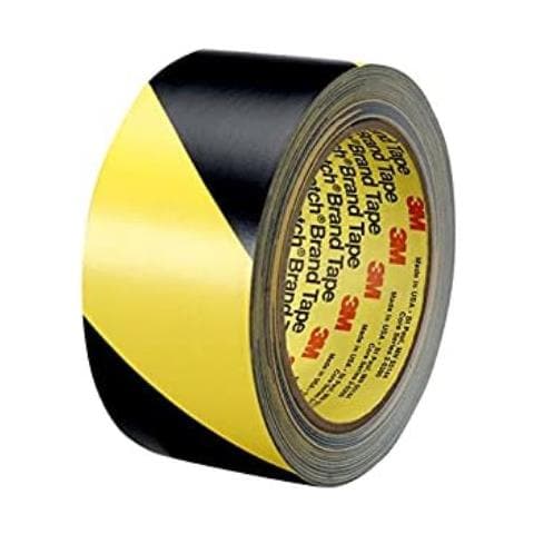 Nastro di Barricata 5702 Giallo e Nero 33 m - Foto 1