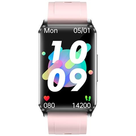 Smartwatch Con Ecg, Pulsazioni, Ossigeno Nel Sangue Pink - Foto 6